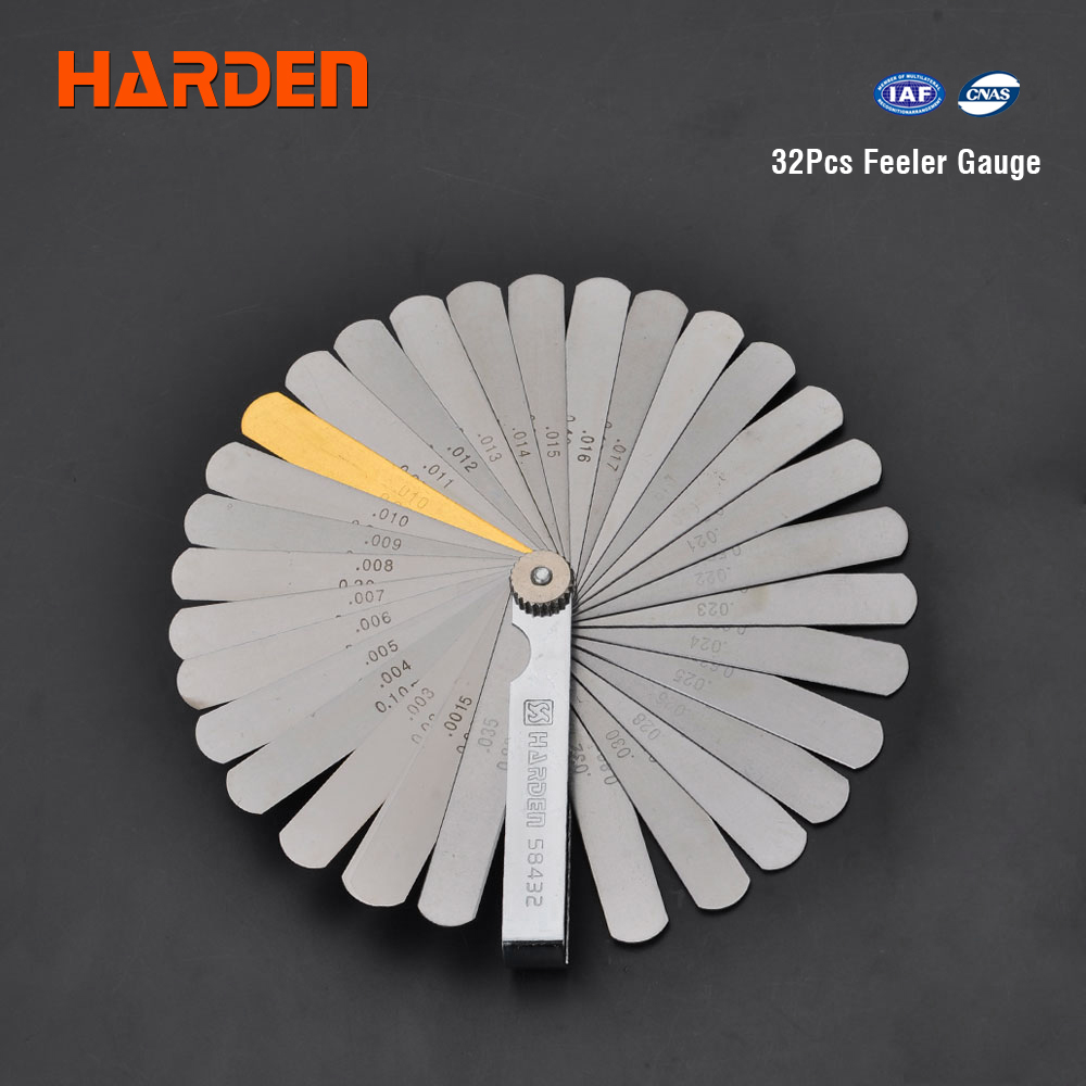 Feeler Gauge Set Of 32pcs HARDEN 580432