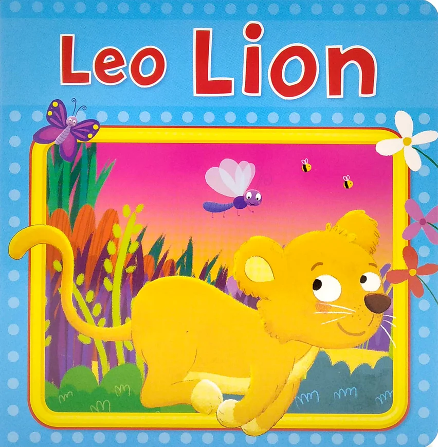 Leo Lion - Wild Animal Board Book
