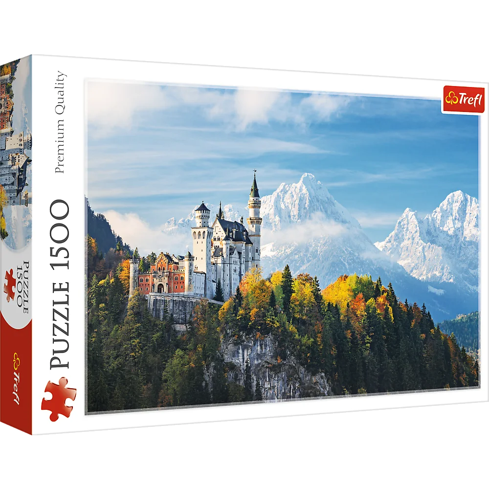 Puzzles -  1500  - Bawarian Alps   500 px