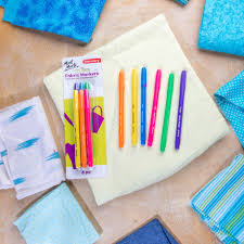 Fabric Markers Set Of 6pcs Mont Marte