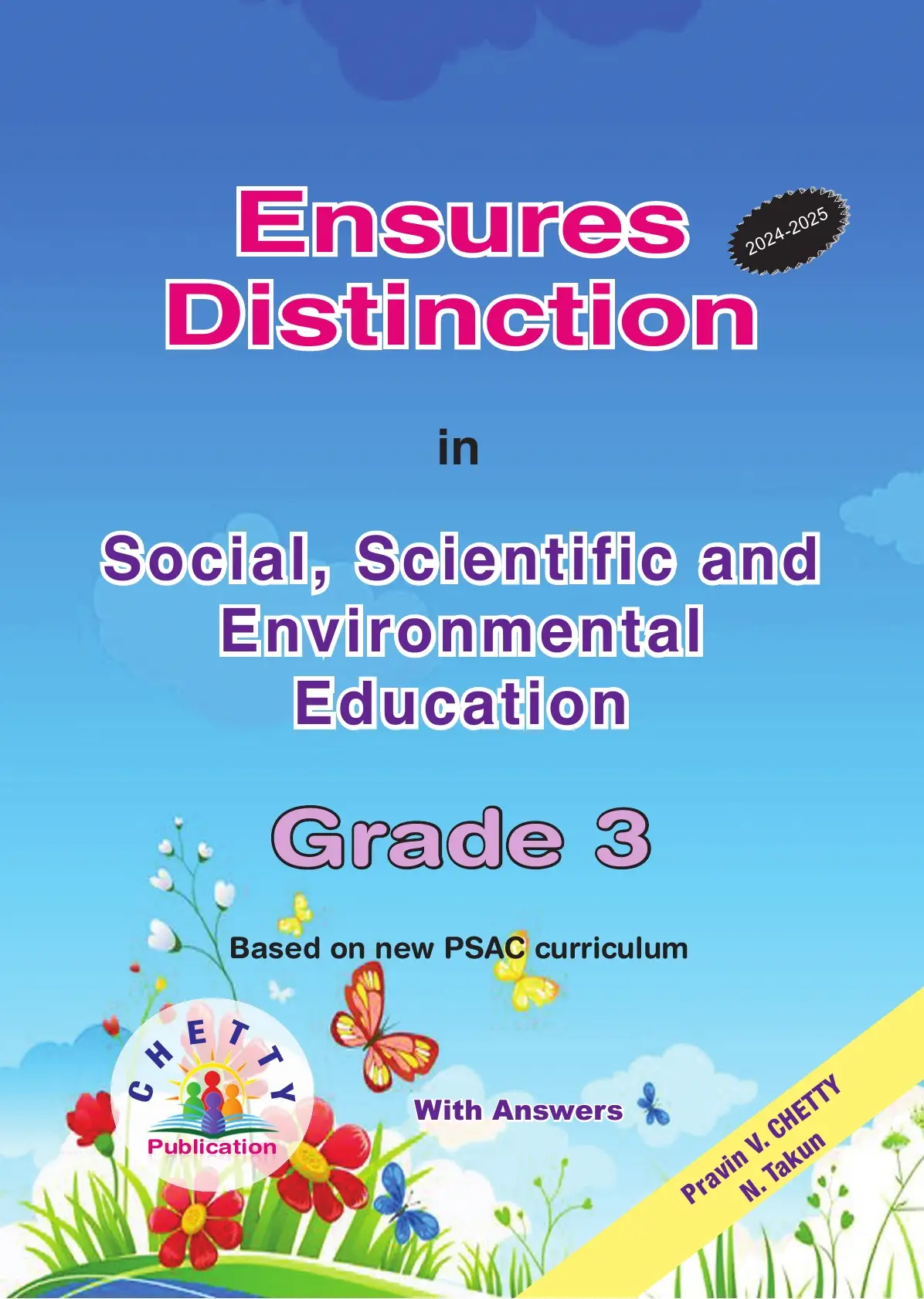 SSEE - Ensures Distinction - Grade 3 - P.V Chetty
