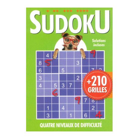 Sudoku Chien - + De 210 Grilles - Vert