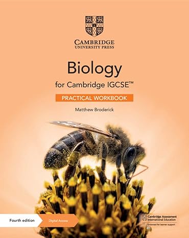 CUP - IGCSE BIOLOGY PRACTICAL WORKBOOK - MATTHEW BRODERICK