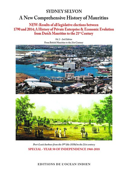 A New Comprehensive History Of Mauritius -S.Selvon Vol 2 Sb