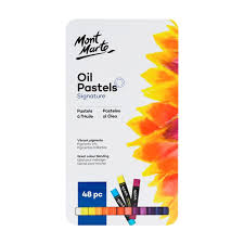 Oil Pastels Tin Of 36pcs Mont Marte