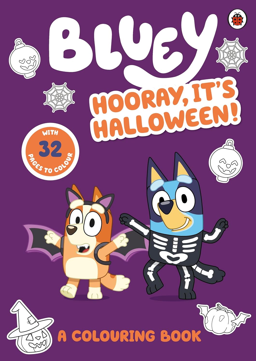 Bluey: Hooray Its Halloween colouring Book