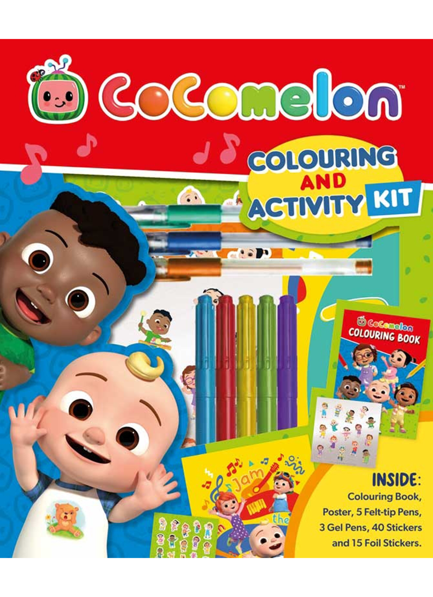 Cocomelon Colouring & Activity Kit