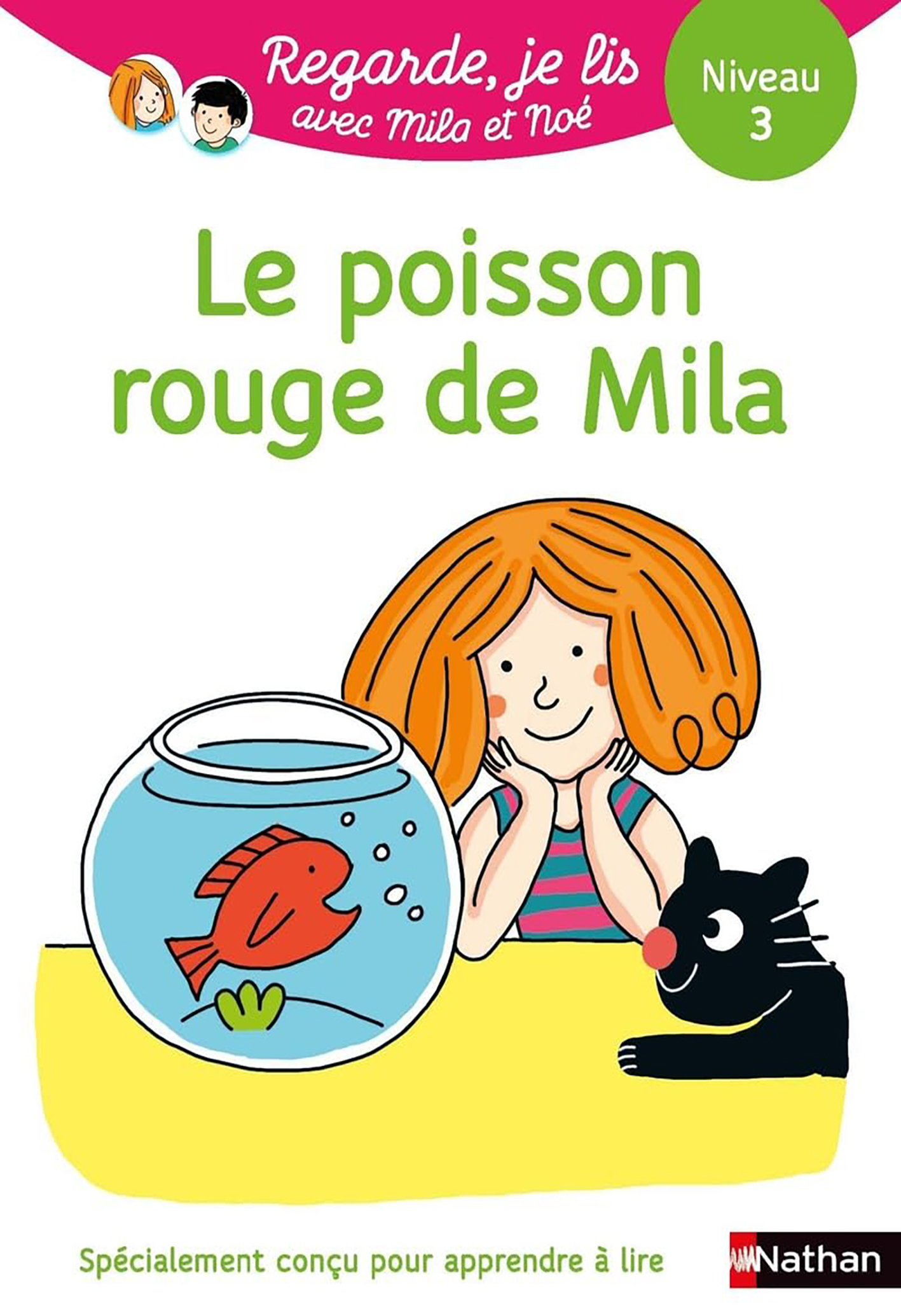 Le Poisson Rouge De Mila - Niv 3 - Regarde Je Lis!