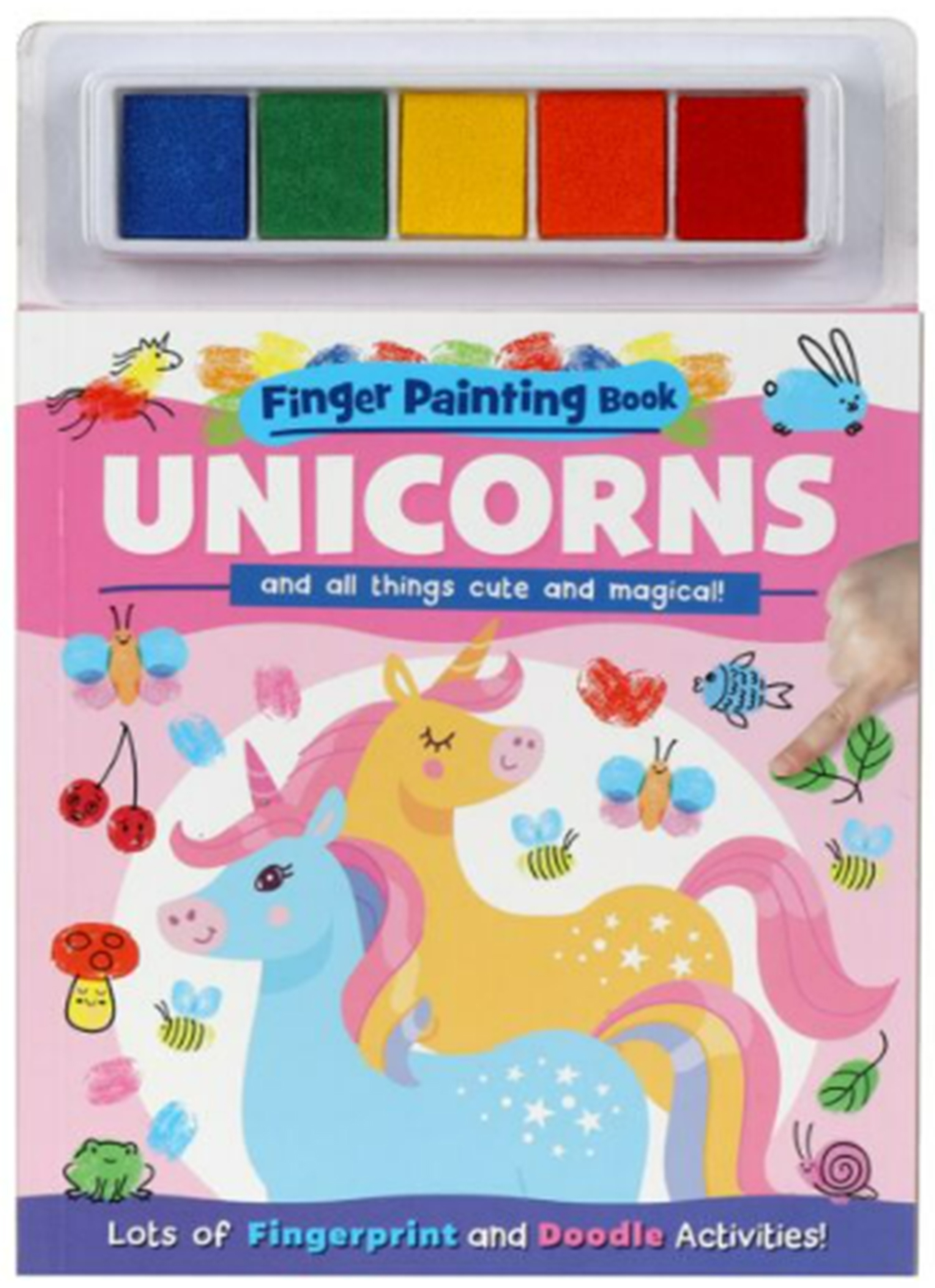 Finger Painting Book - Unicorns
