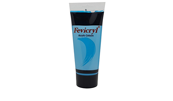 Fevicryl Acrylic Paint - Cerulean Blue