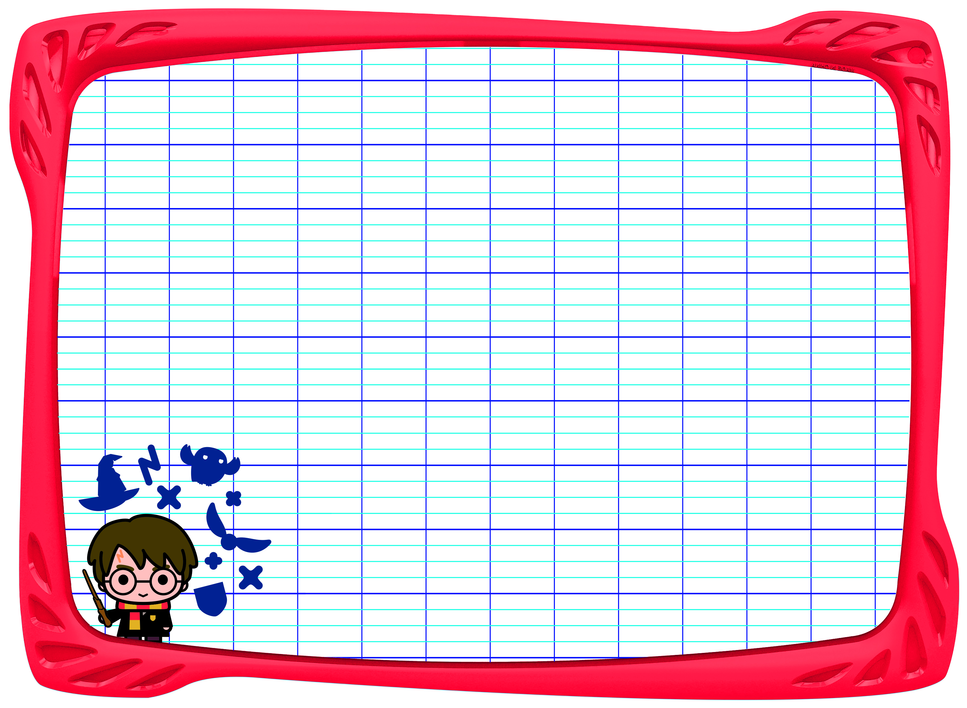 Whiteboard + Accessories Harry Potter Plastic Bag MAPED 583500
