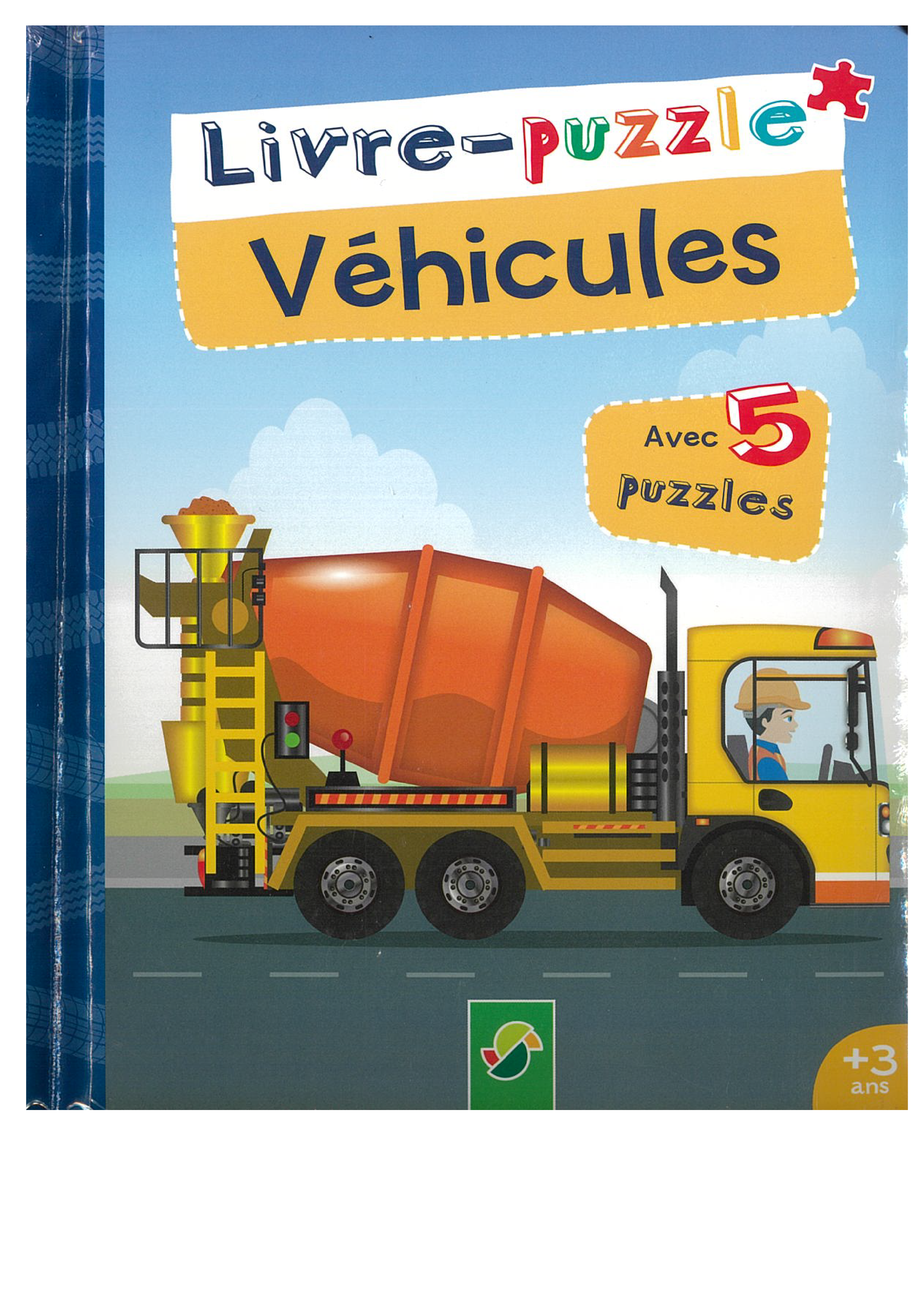 Véhicles - Livre Puzzle