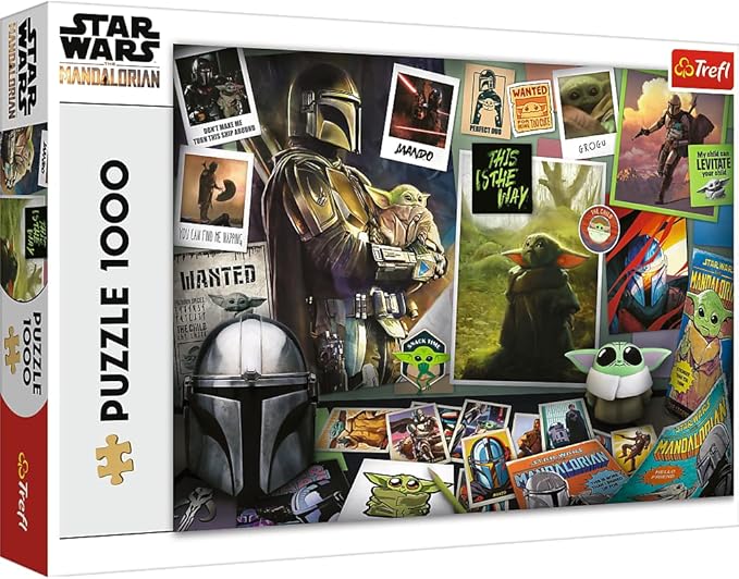 Puzzles -  1000  - Grogu Collection   Lucasfilm Star Wars The Mandalorian