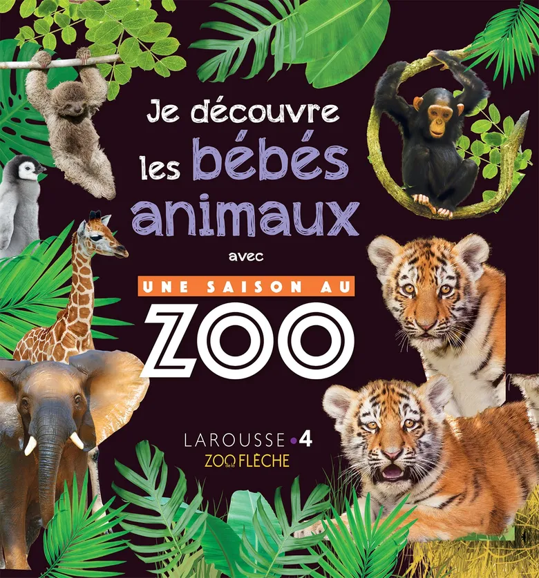 Je Decouvre Les Bébés Animaux - Une Saison Au Zoo - Larousse
