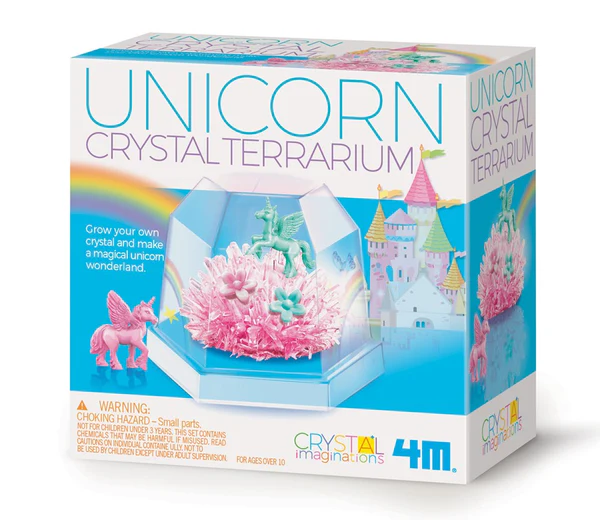 Unicorn Crystal Terrarium/EU 4M 3923