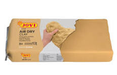 AIR DRY CLAY Barre de 250g couleur OCRE