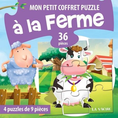 À La Ferme - Mon Petit Coffret Puzzle
