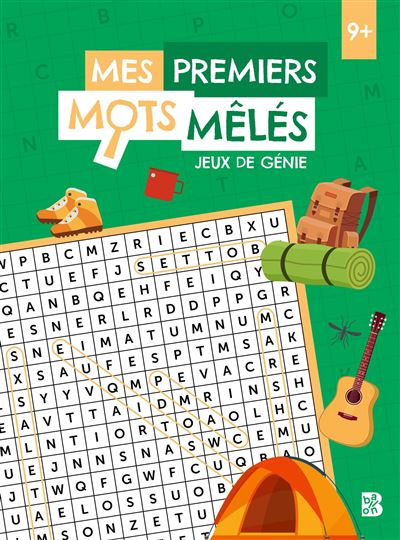 Mes Premiers Mots Mêlés - Jeux De Génie 9+