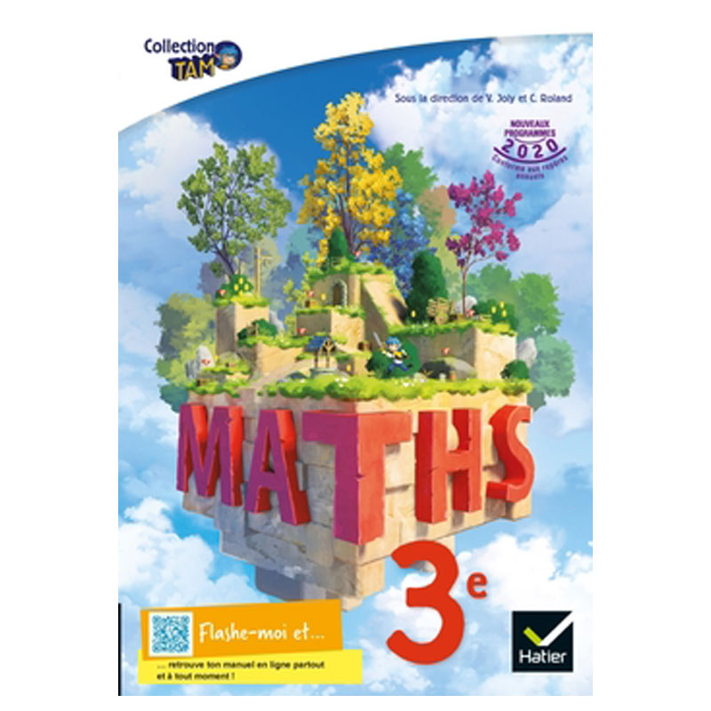 MATHEMATIQUES 3E  LIVRE ELEVE - 2021 COLLECTION TAM
