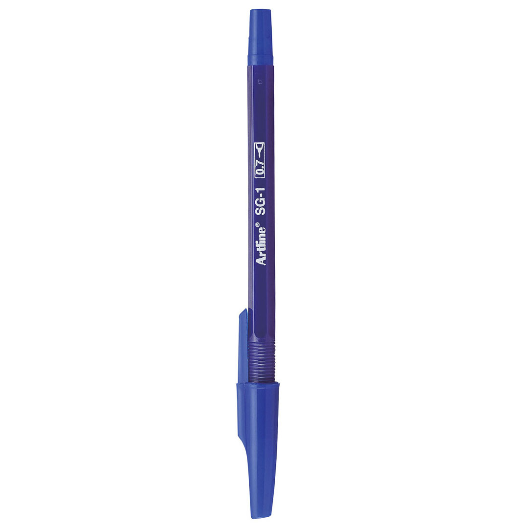 Ball Pen Needle Tip 0.7mm Blue Artline Ref EGB SG1