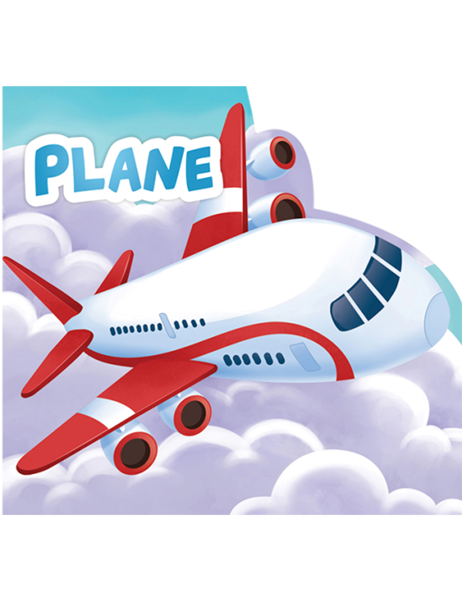 My First Shaped Board Books For Children: Transport - Airplane