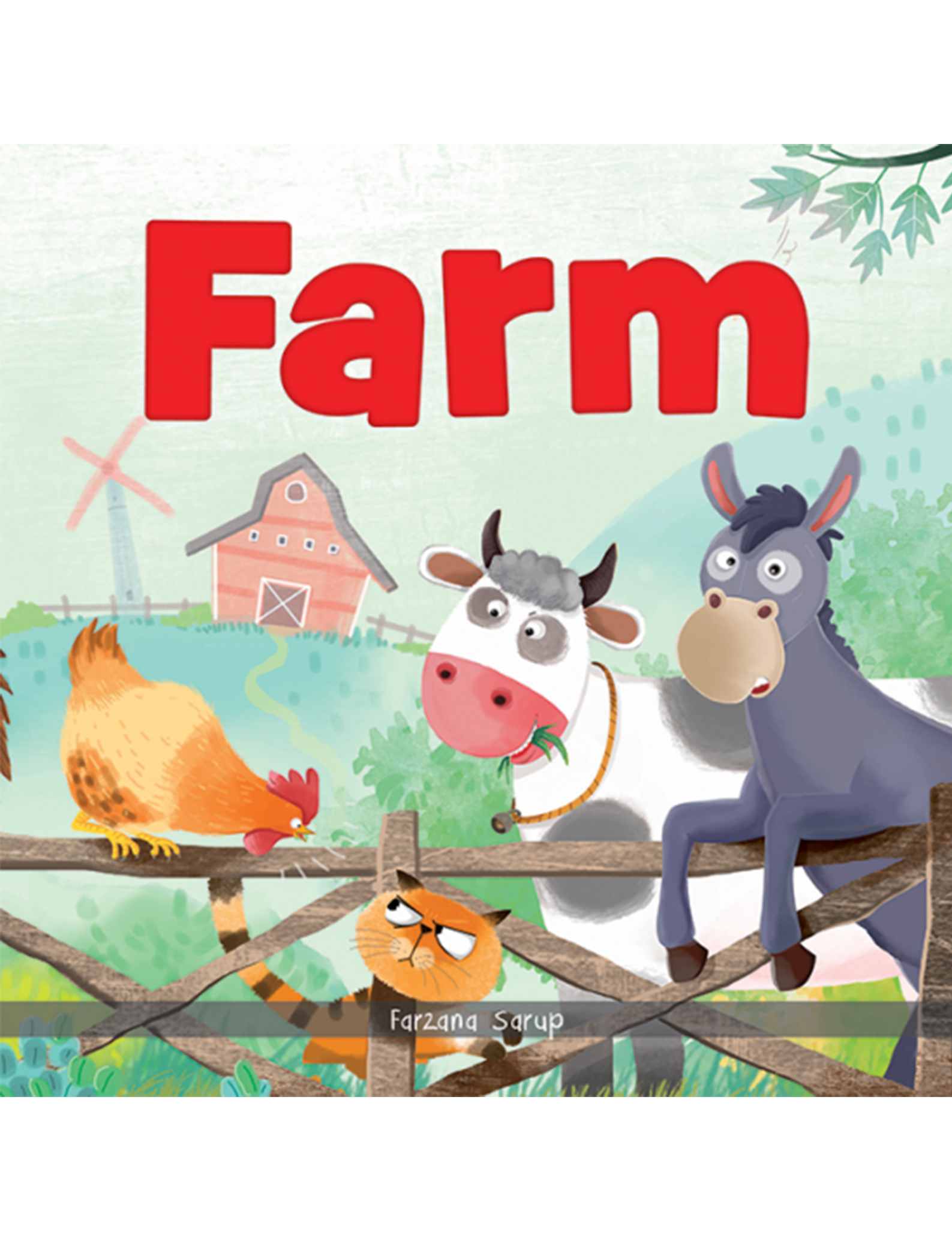 Farm- Illustrated Book On Farm Animals