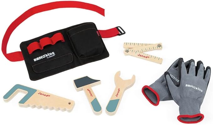 Bricokids Tool Belt And Gloves Set JURATOYS 06475