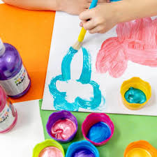 Poster Paint 500ml Metallic Bright Blue Mont Marte