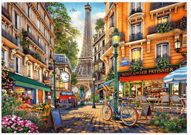Puzzles -  2000  - Afternoon in Paris