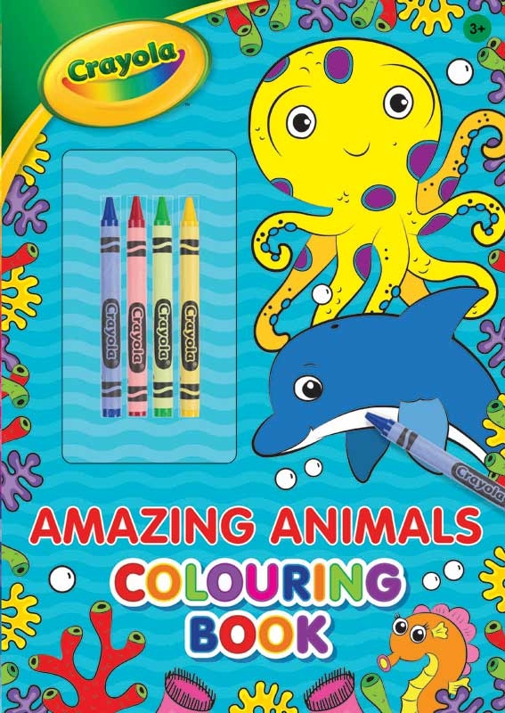 Colouring Book - Amazing Animals