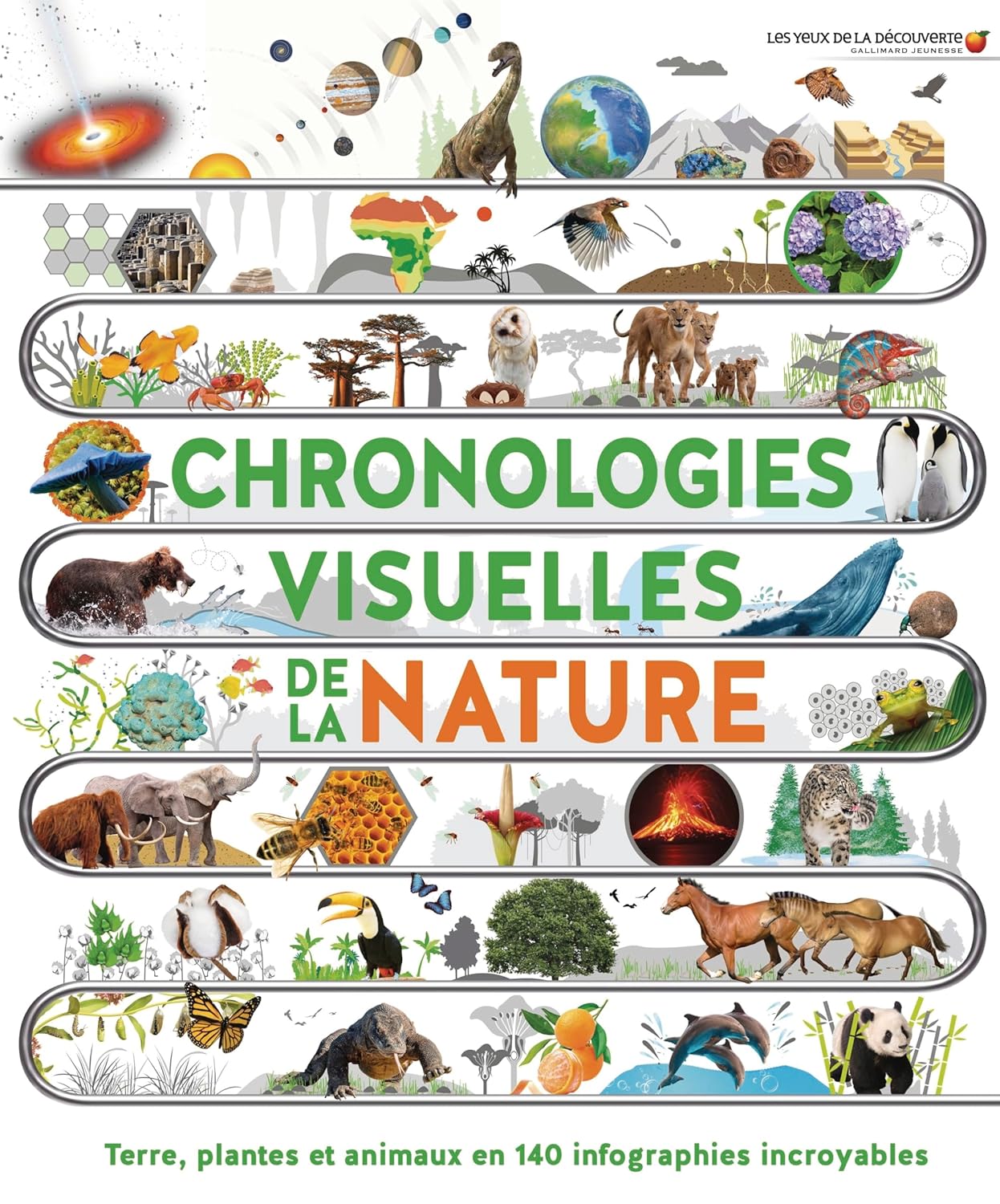 Chronologies Visuelles De La Nature - Terre Plantes Et Animaux En 140 Infographies Incroyables