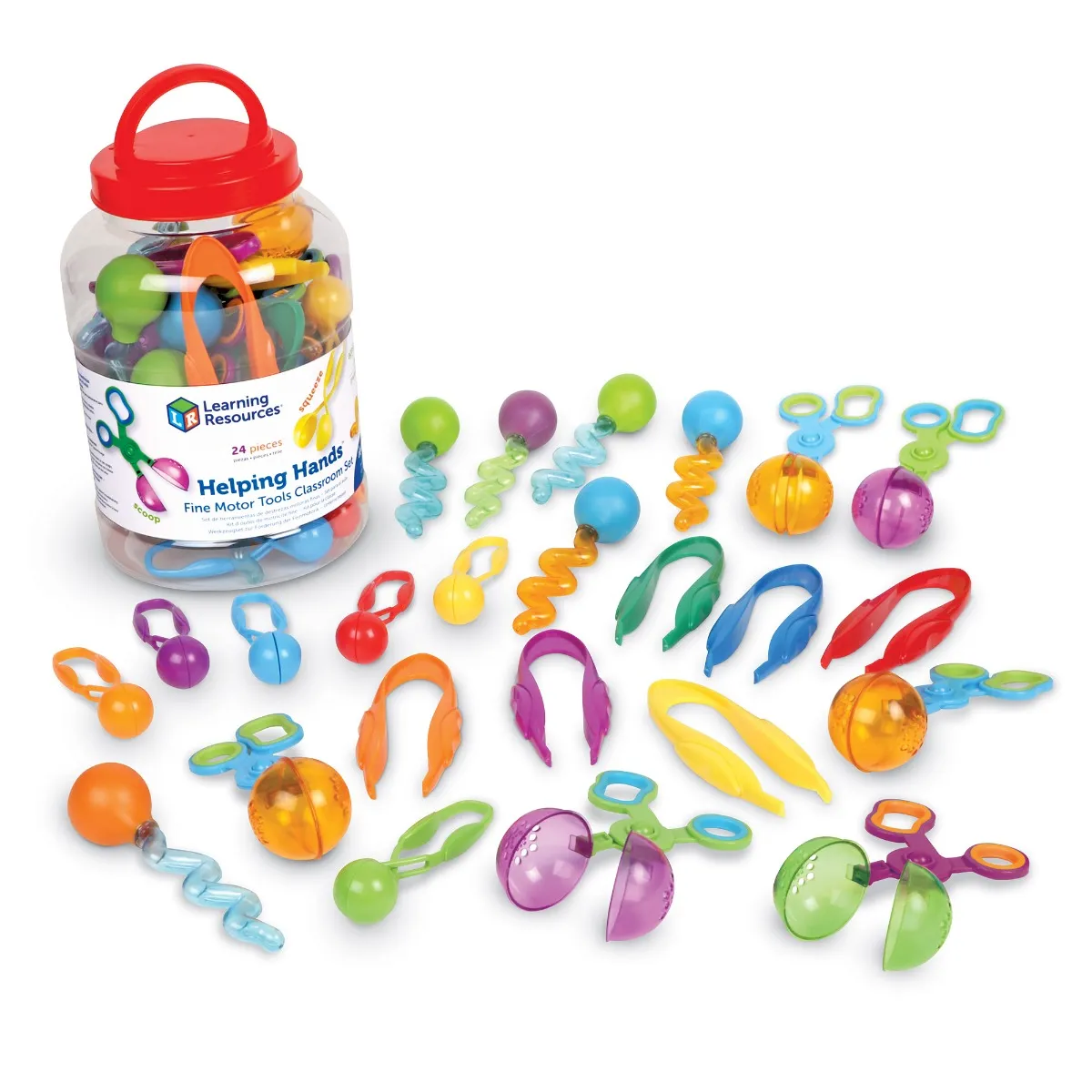 Helping Hands Fine Motor Tools Classroom Set LEARNING RESOURCES LER5551