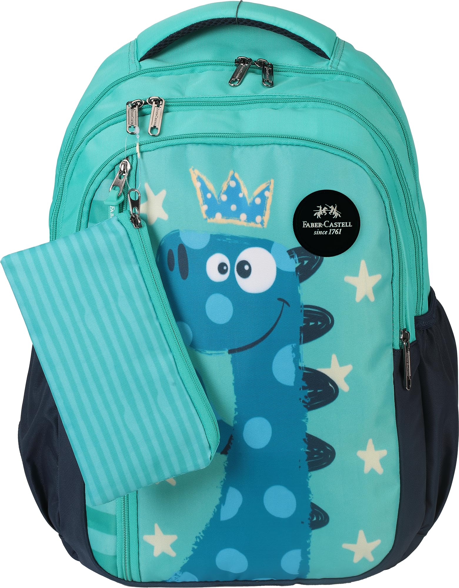 School Bag Dinobeat 6yrs Seagreen Faber Castell 574627