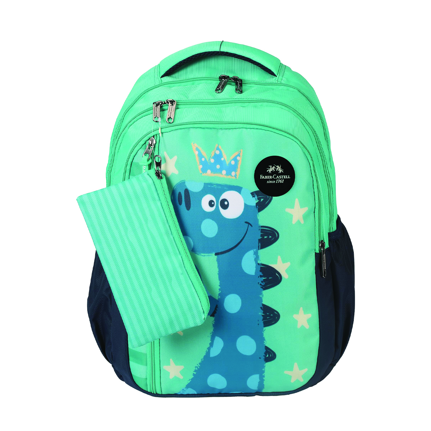 School Bag Dinobeat 6yrs Seagreen Faber Castell 574627