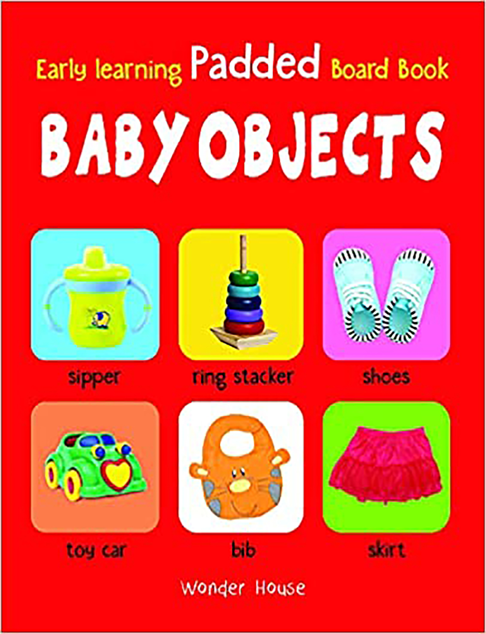 EARLY LEARNING PADDED BOOK OF BABY OBJETCS
