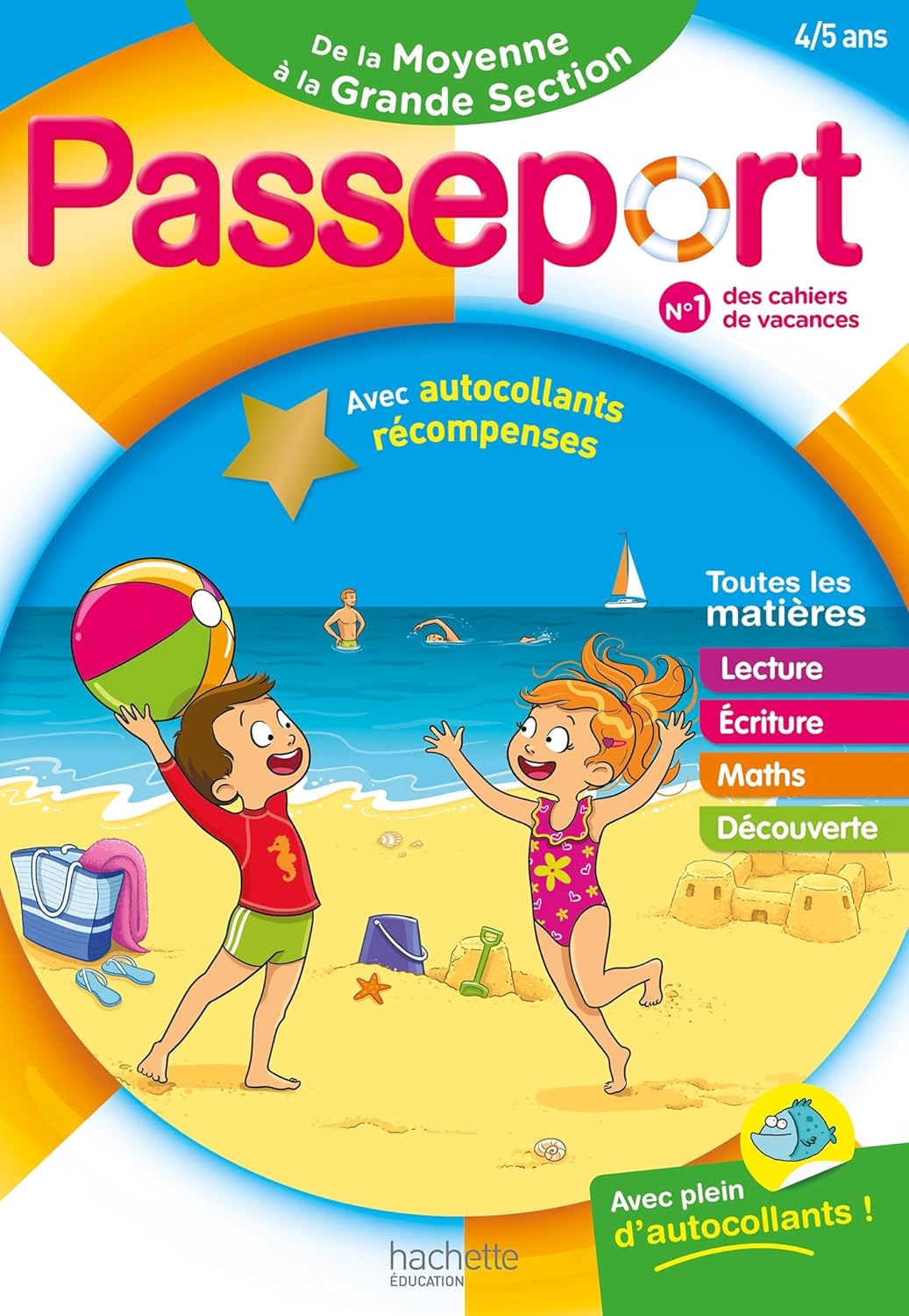Cahier De Vacances Passeport Maternelle 2025 - MS-GS