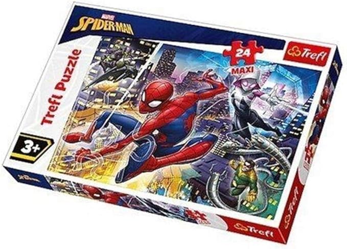 Puzzles -  24 Maxi  - Fearless Spider-Man   Disney Marvel Spiderman