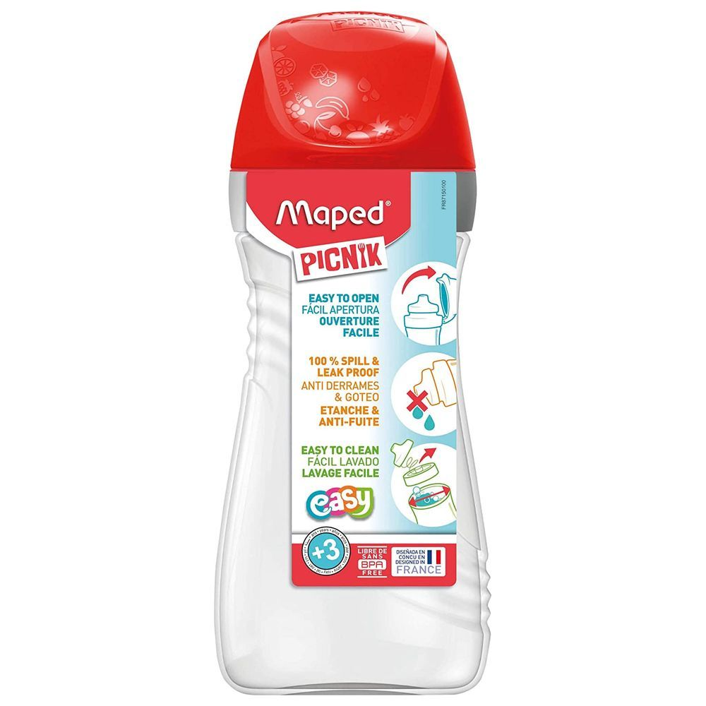 Water Bottle 430ml Red Origins MAPED PICNIK 871503