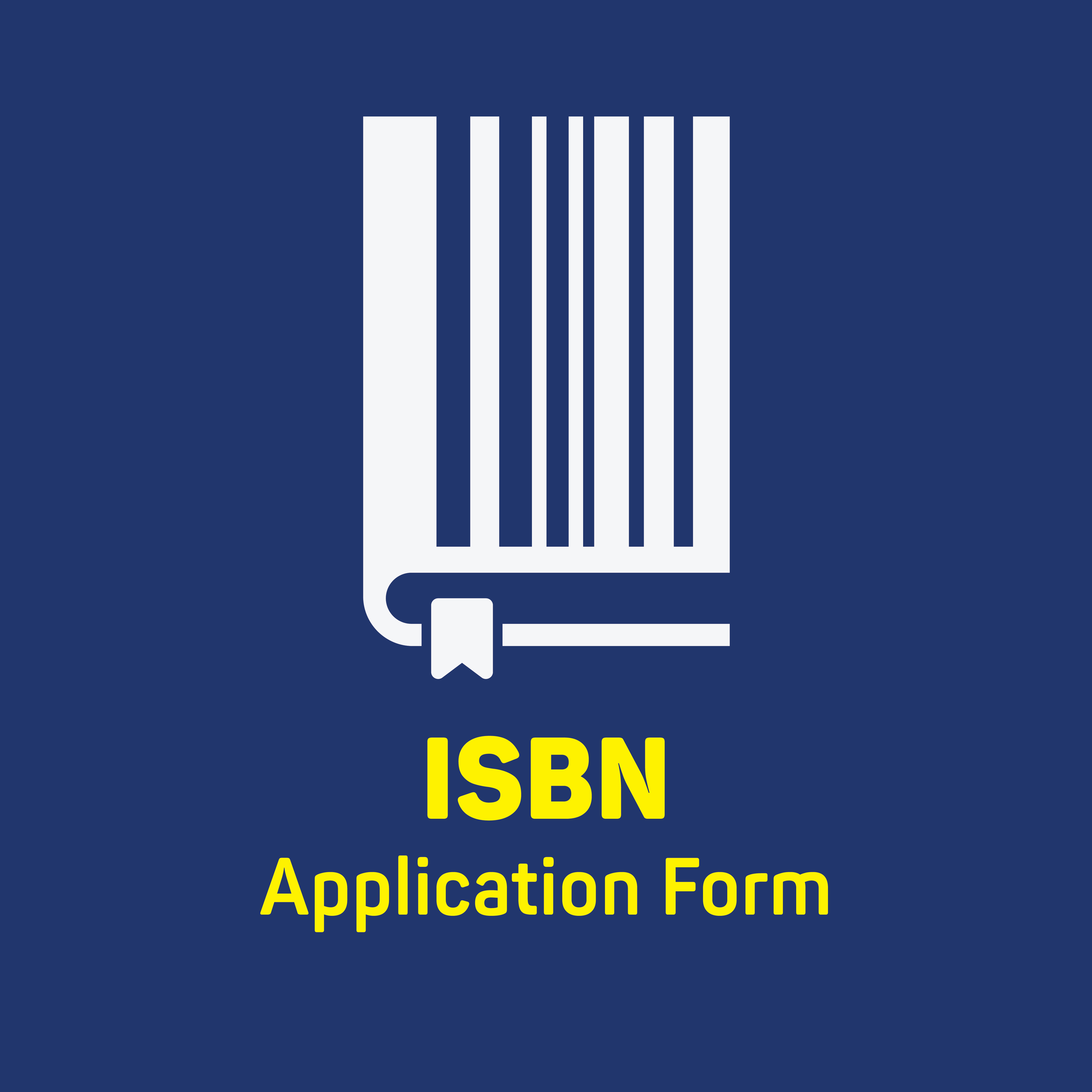 ISBN Application form