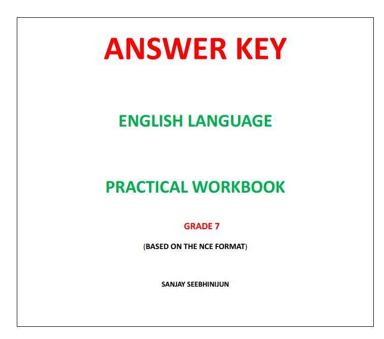 Practical English Workbook Grade 7