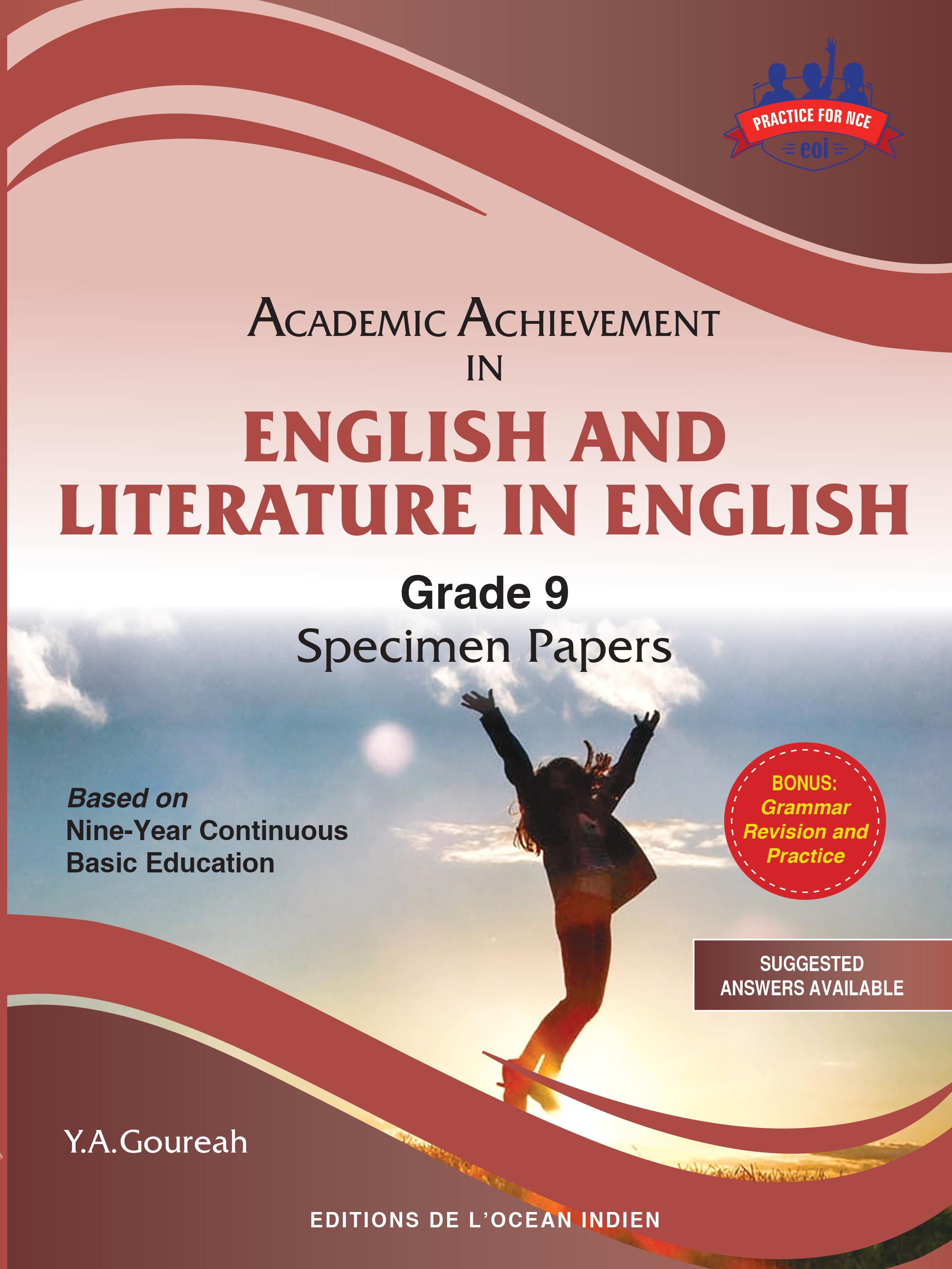 Academic Achievement English Grade 9
