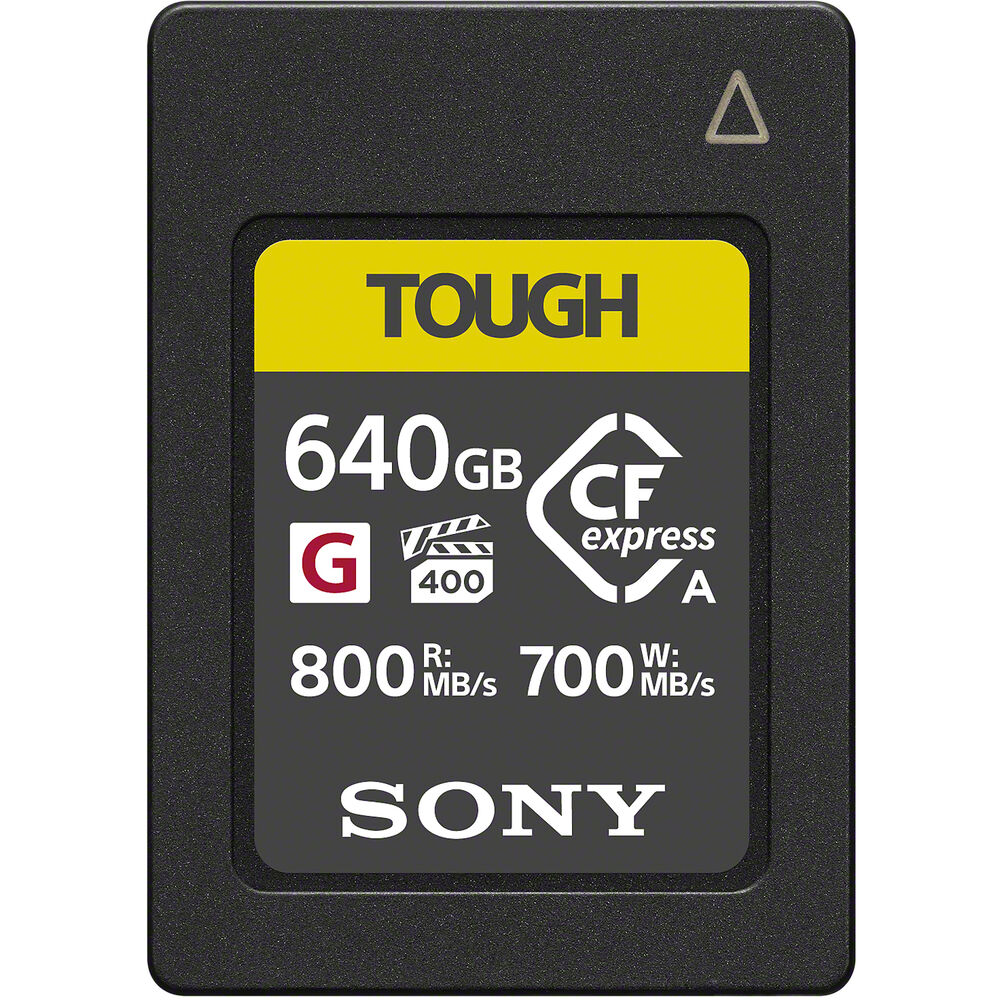 Sony 640T CFexpress Type A TOUGH Memory Card DEMO