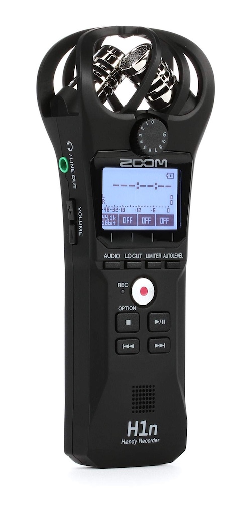 ZOOM H1N DIGITAL HANDY RECORDER (BLACK)