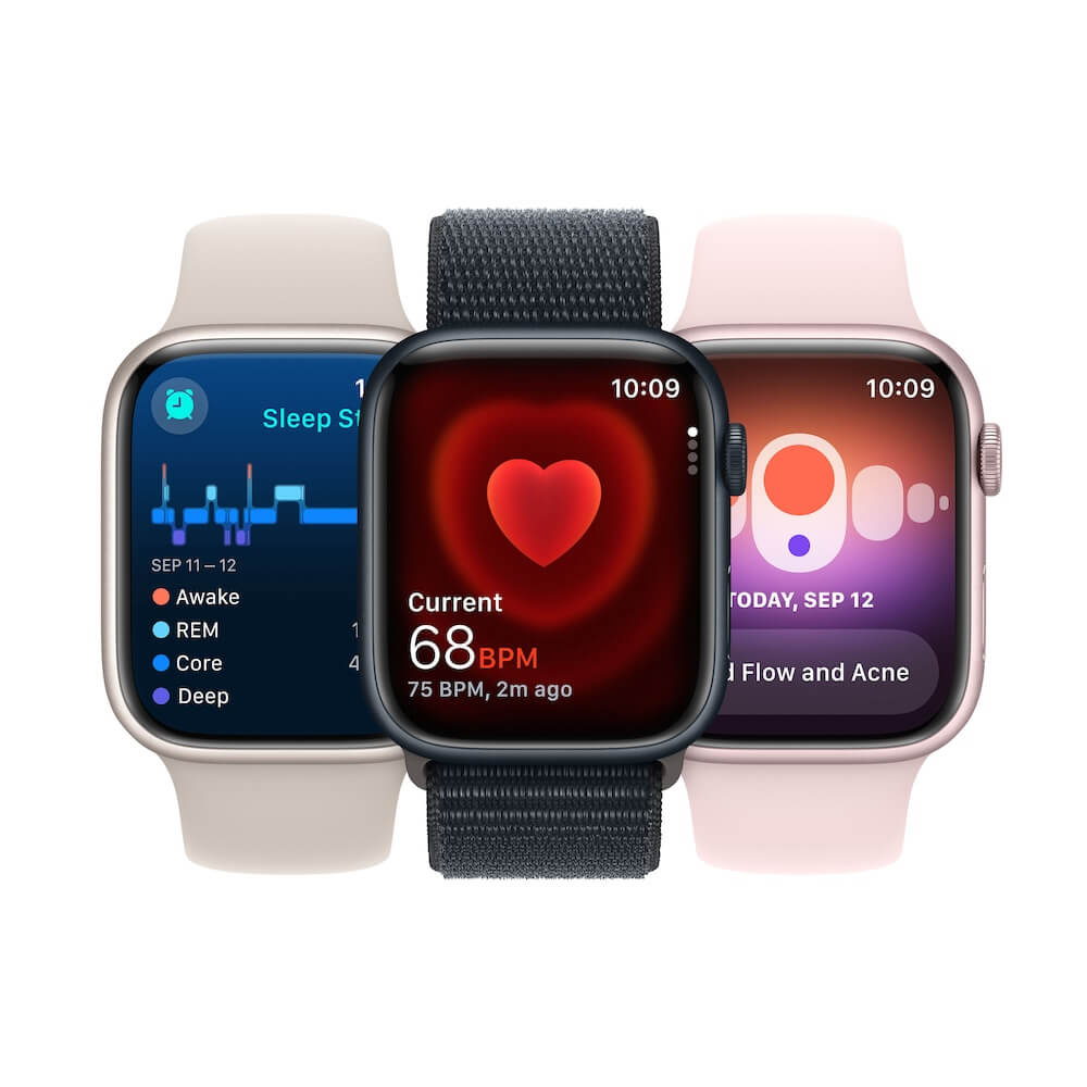 Apple Watch Series 9 GPS Aluminium Case with Sport Band