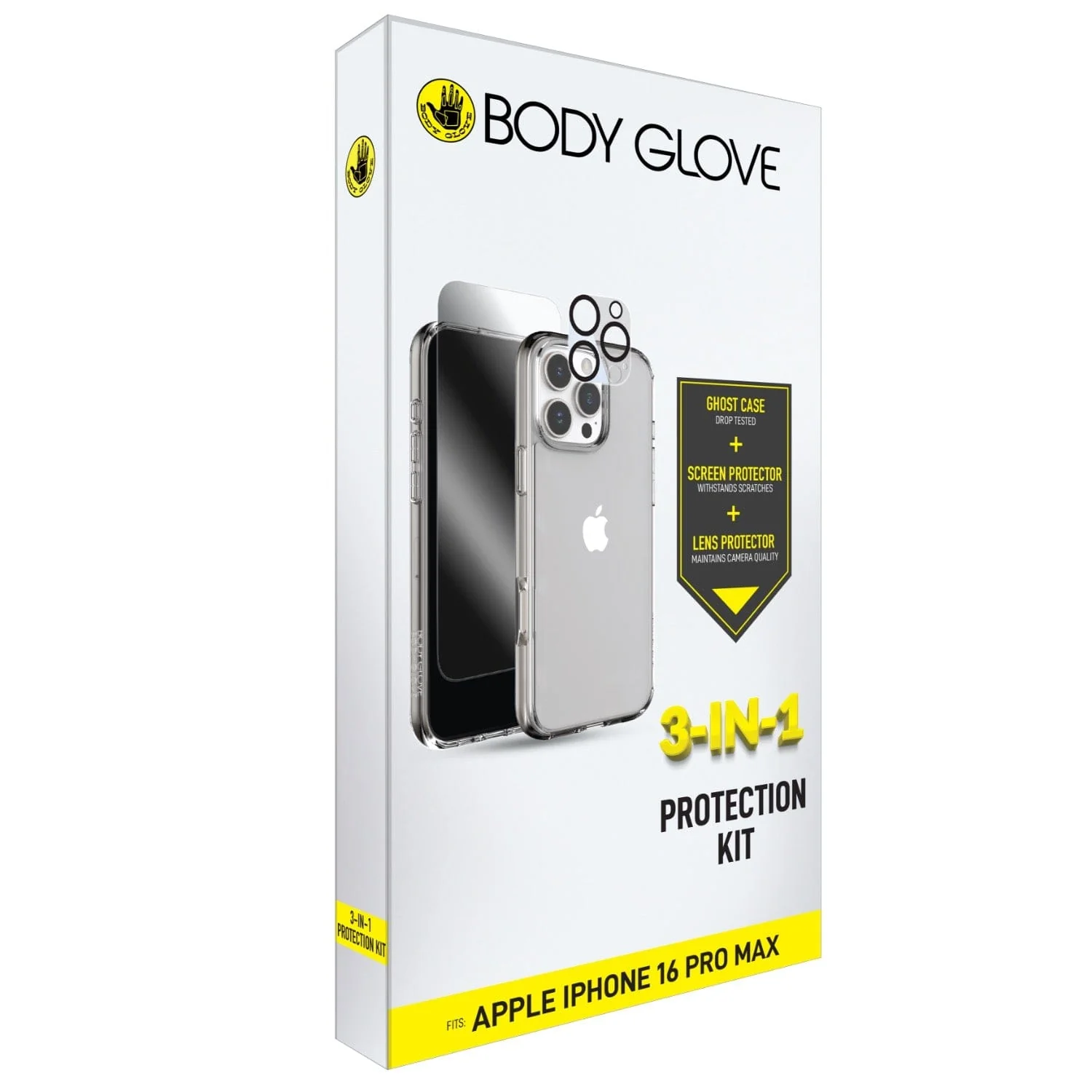 Body Glove 3-in-1 Protection Bundle - Apple iPhone 16 Pro Max