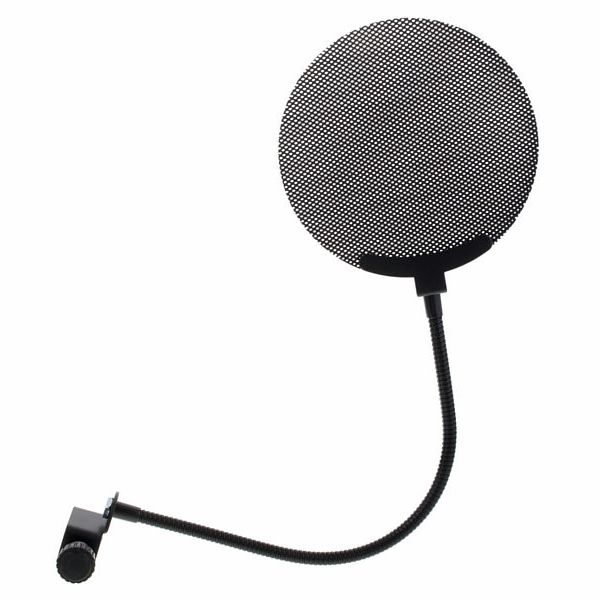 Metal popscreen with 310 mm gooseneck