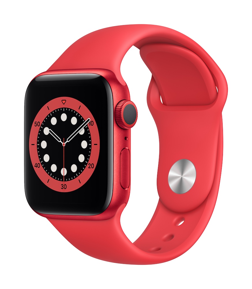 Apple Watch Series 6 GPS- 44mm (Product)RED Aluminium Case with Sports Band