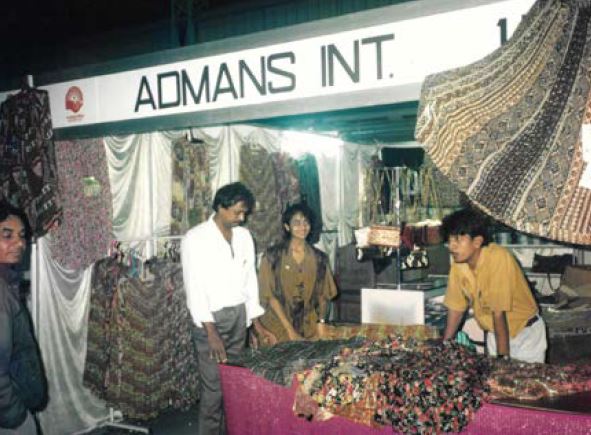 PARTICIPATION OF PRISM INTERNATIONAL & ADMANS INTERNATIONAL,OUR BUSINESS ASSOCIATES AND EXPORTERS FROM INDIA AT THE FIRST DUTY FREE FAIR OF INDIAN WEAR AT THE FORUM IN CUREPIPE.
