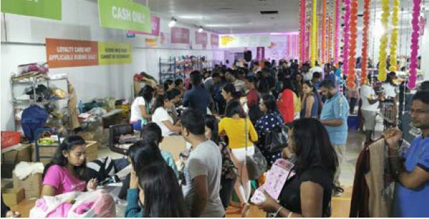 BIGGEST CLEARANCE SALES EVER AT EX-MONOPRIX (25,000 SP FT) BAGATELLE SHOPPING MALL
