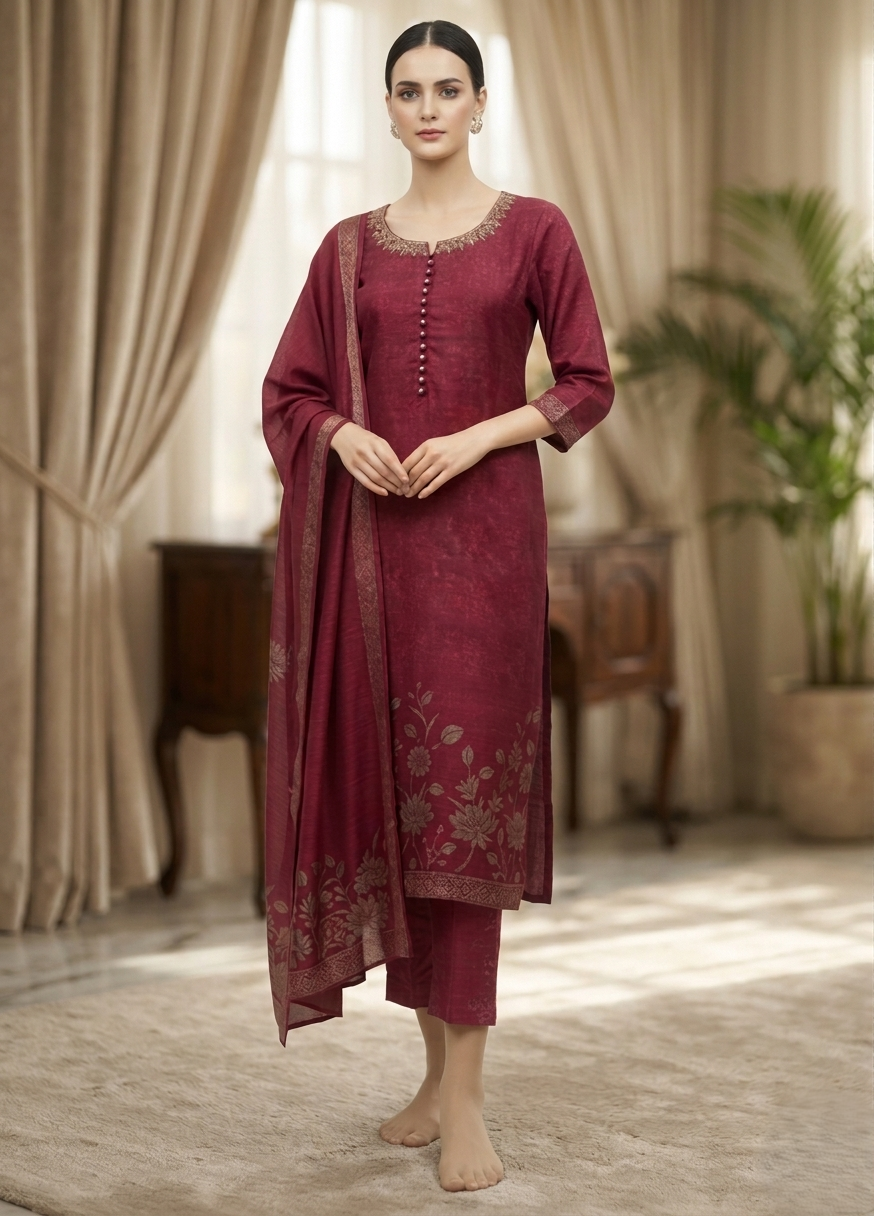 WOMEN ETHNIC CHURIDHAR (3PC)